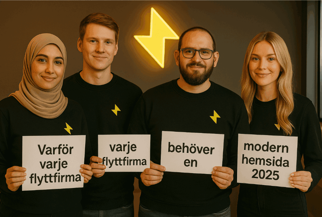 Varför varje flyttfirma behöver en modern hemsida 2025 1 Varför din flyttfirma behöver modern flyttfirma hemsida 2025